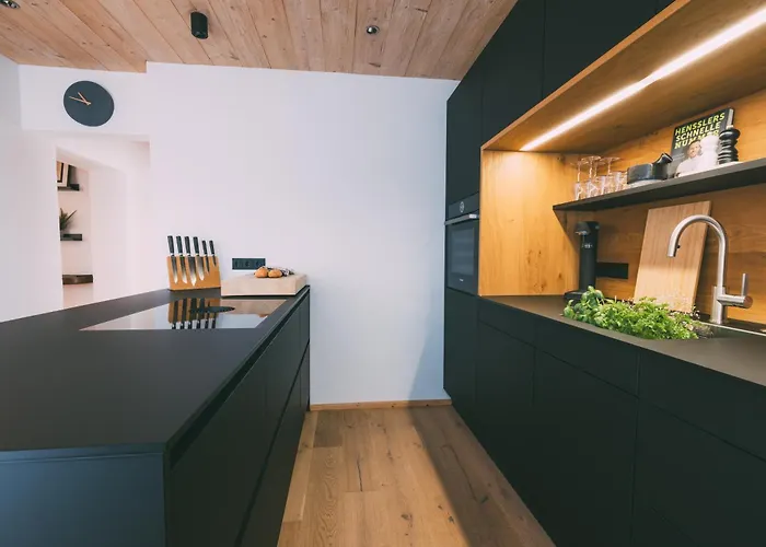 Zentrales Mit Bergblick In Bewohnter 홈스테이 가르미슈파르텐키르헨